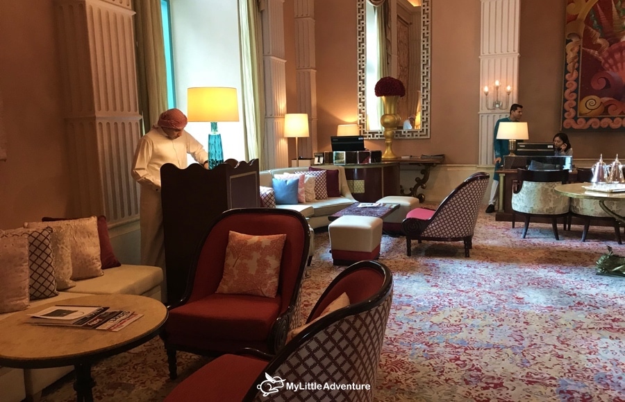 Atlantis the Palm Hotel lobby