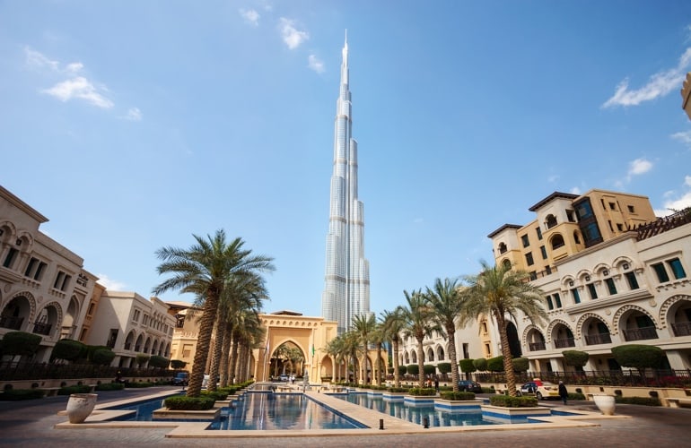The Burj Khalifa