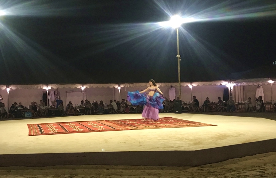 belly dance the dubai camp