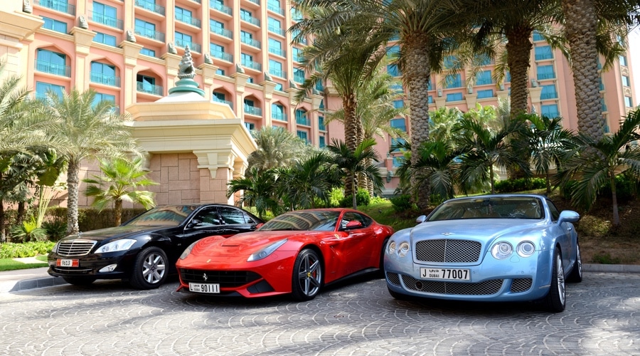 car rental in dubai