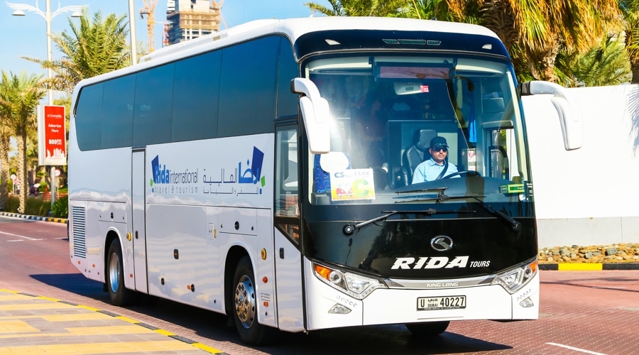 Bus in Dubai