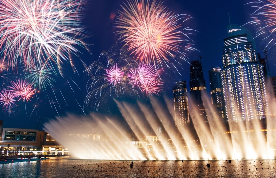 Fireworks in Dubai