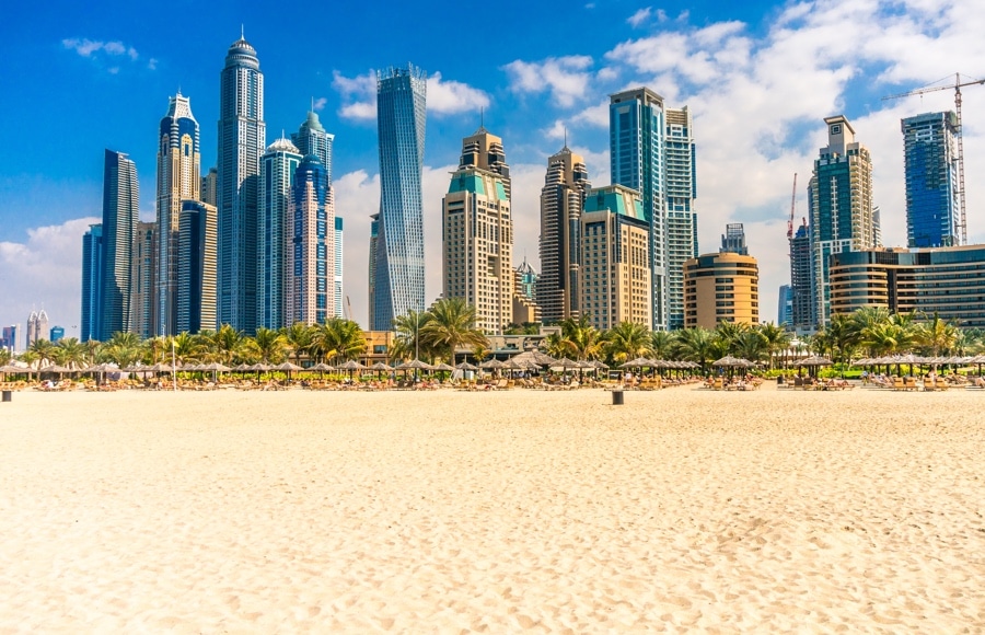 Dubai Marina Beach