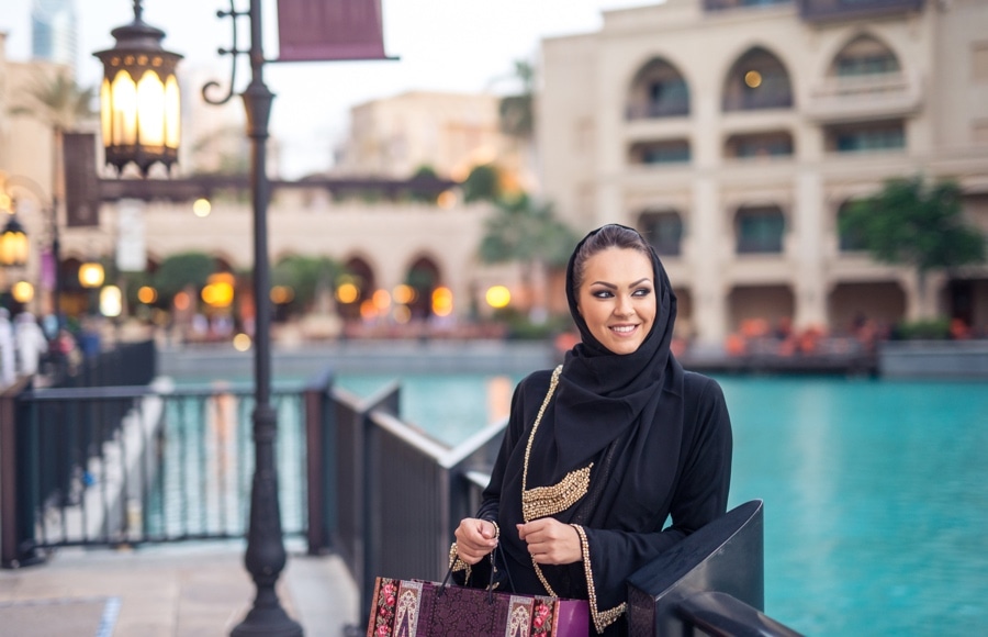Emirati woman in Dubai
