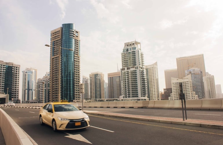 Taxi in Dubai