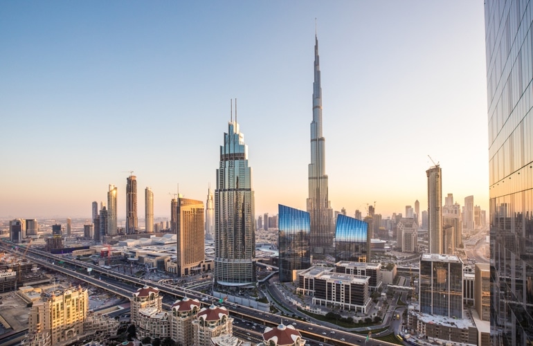 Dubai city view