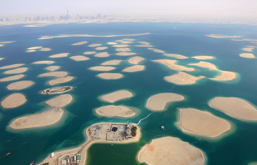 Artificial islands