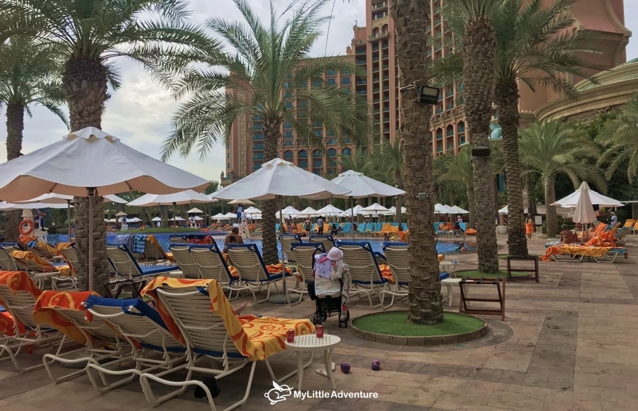 atlantis hotel beach
