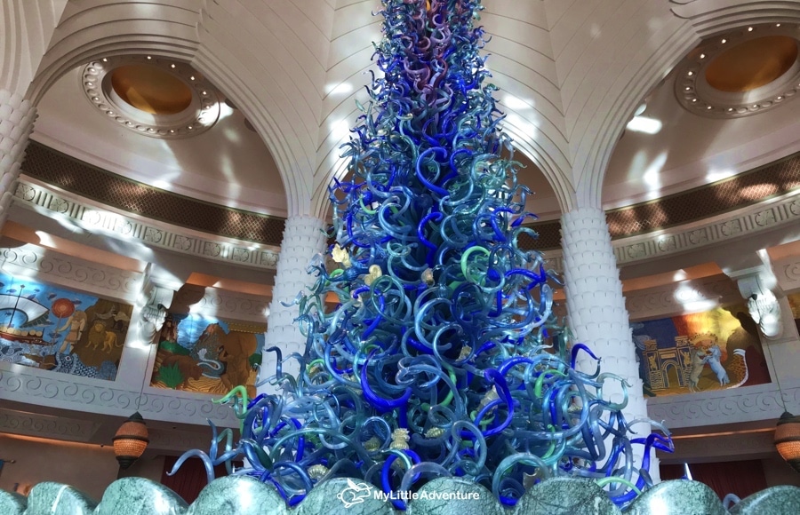 Atlantis The Palm Christmas decoration