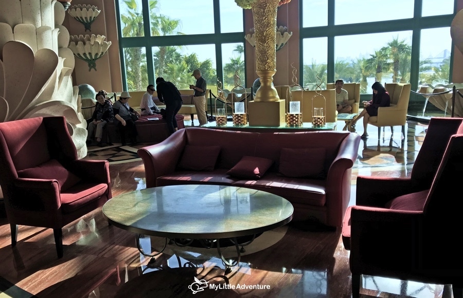 Atlantis the Palm Hotel lobby
