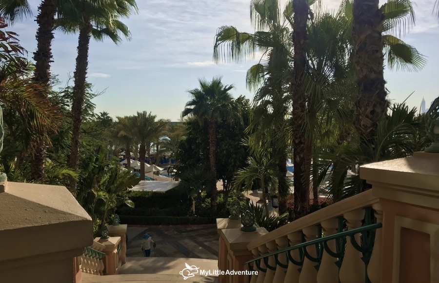 outside of the atlantis building