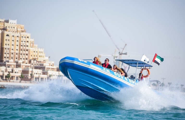 Speedboat tour in Dubai