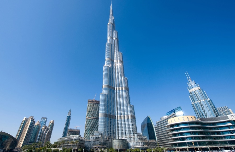Burj Khalifa from far away